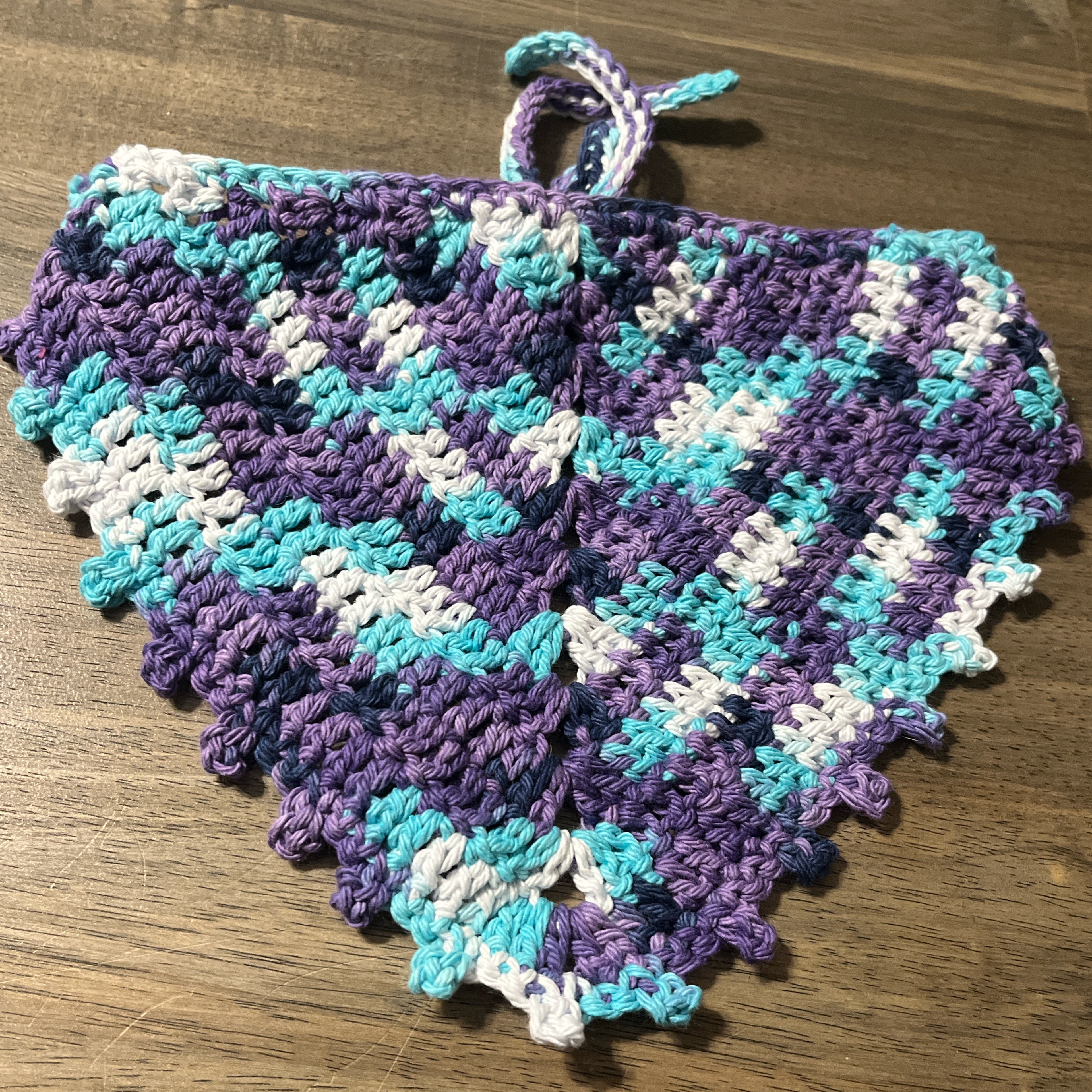Dreamy picot bandana