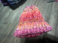 Pink lemonade knitted beanie