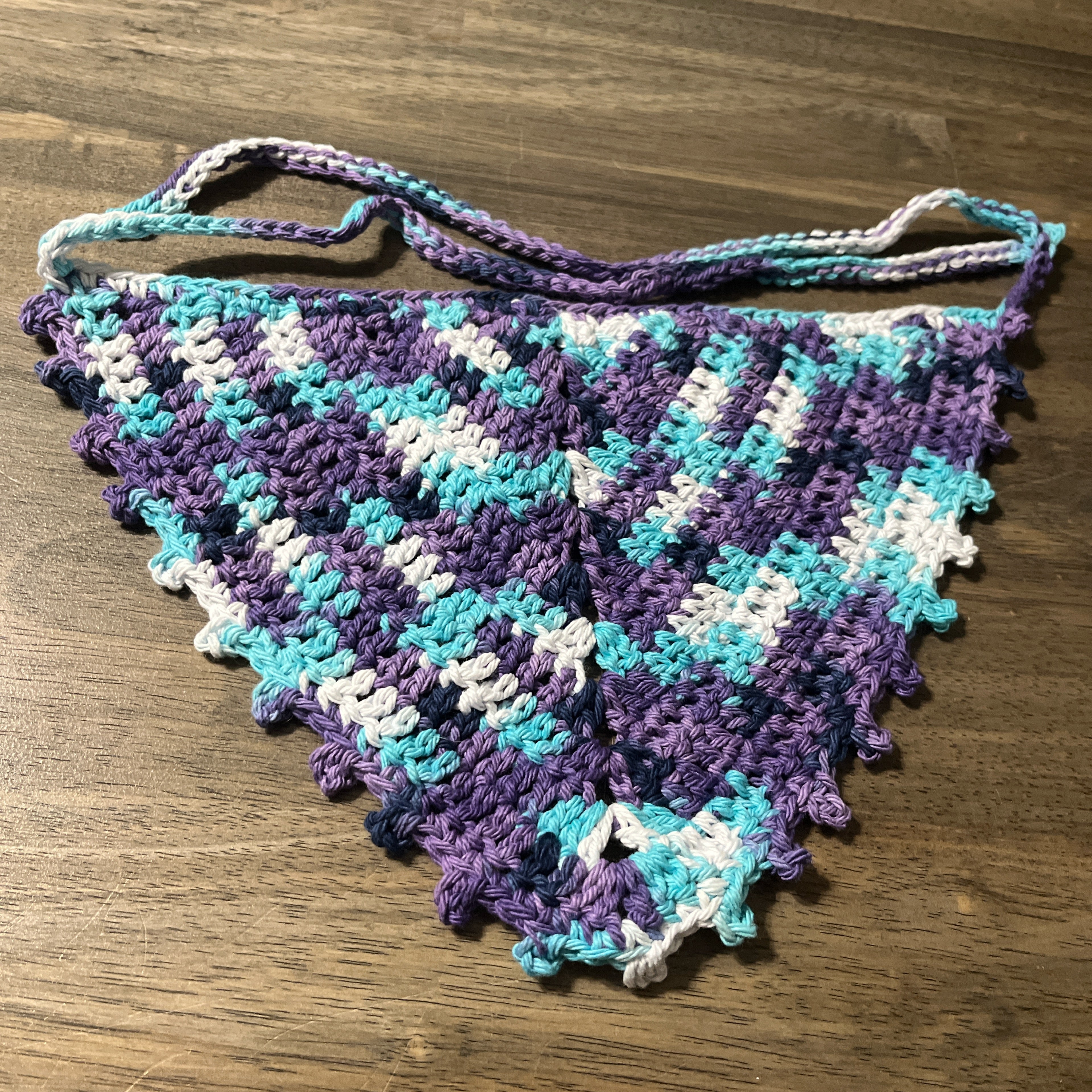 Dreamy picot bandana