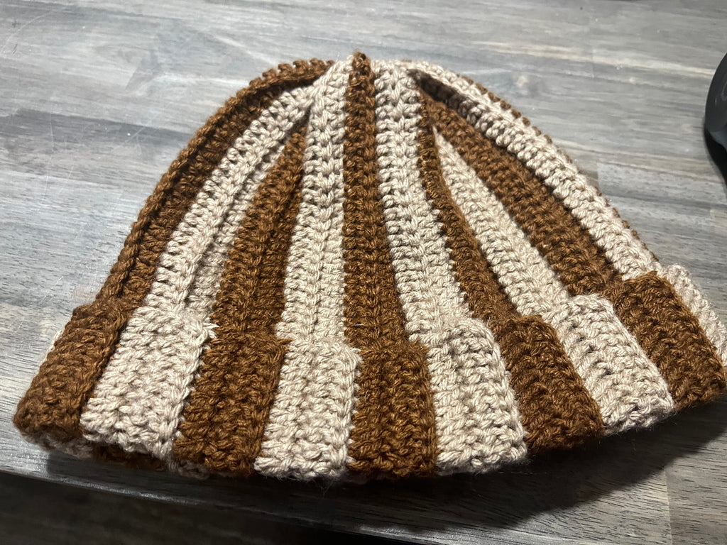 Stripped beanie