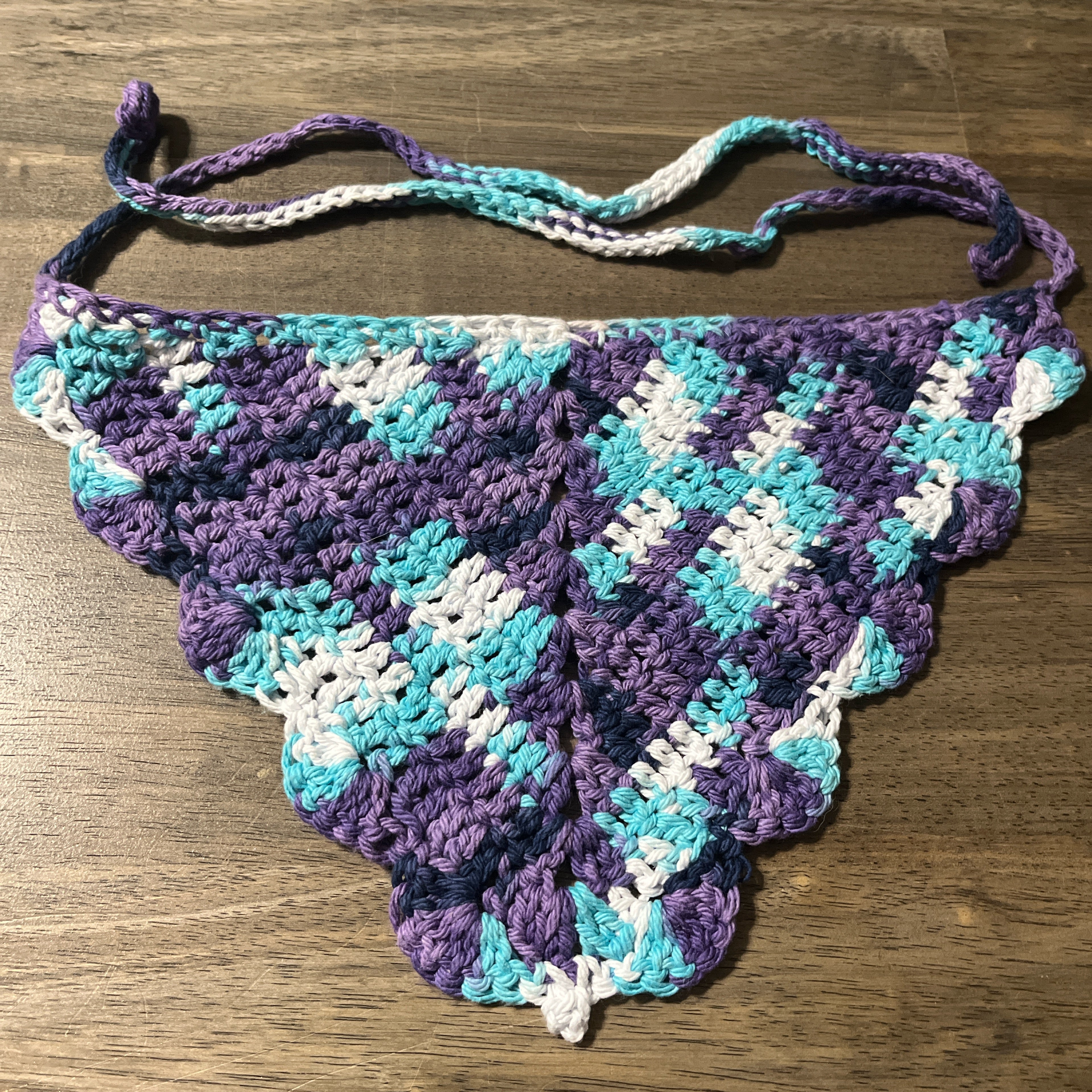 Dreamy Scalloped bandana