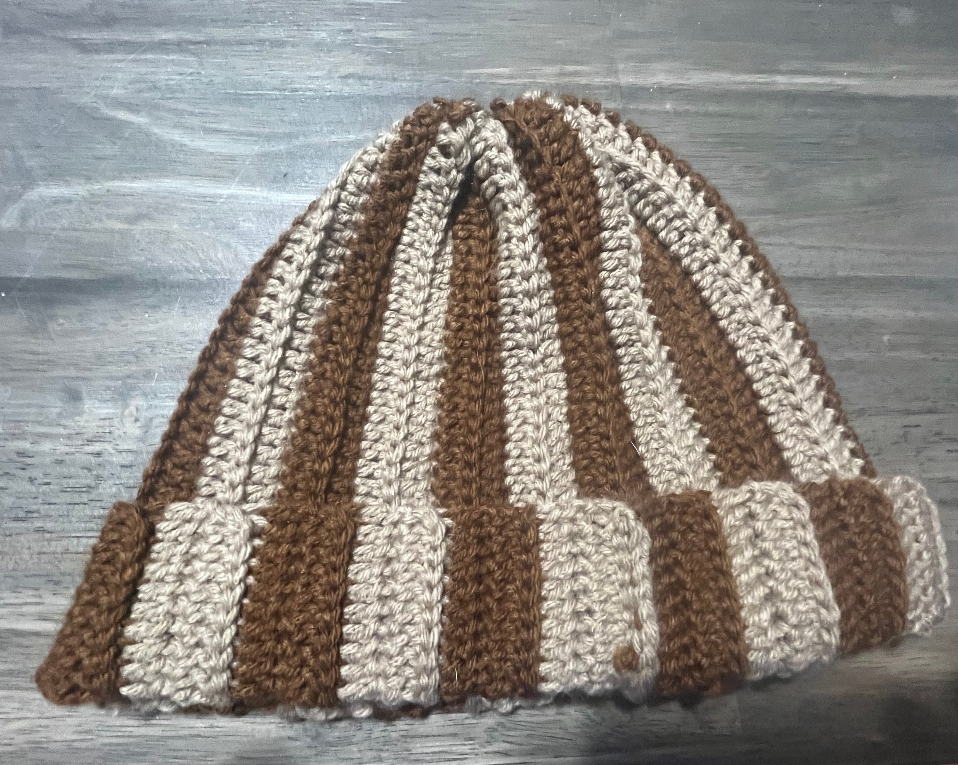 Stripped beanie