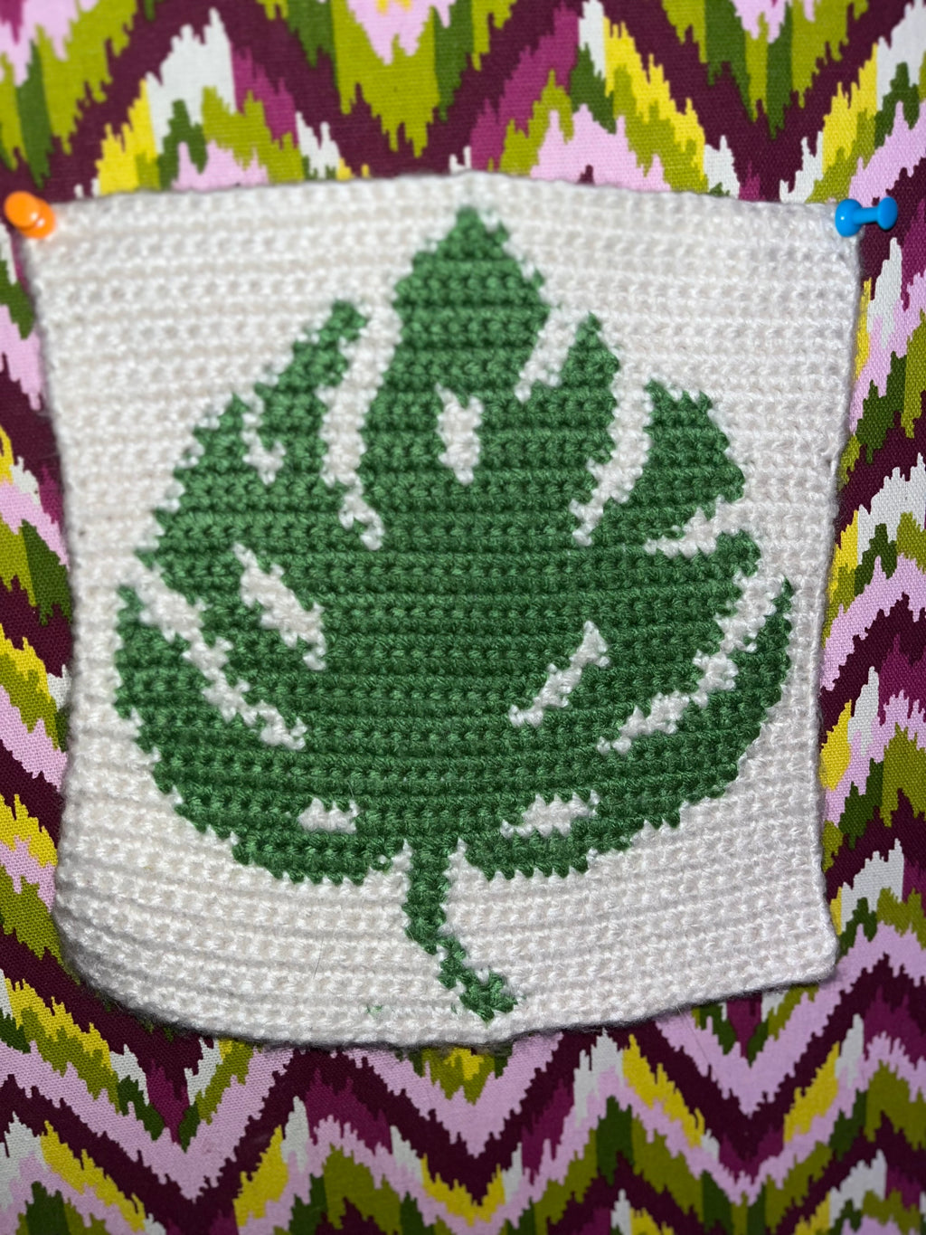 Leaf tapestry