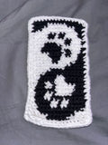 Paw ying yang tapestry