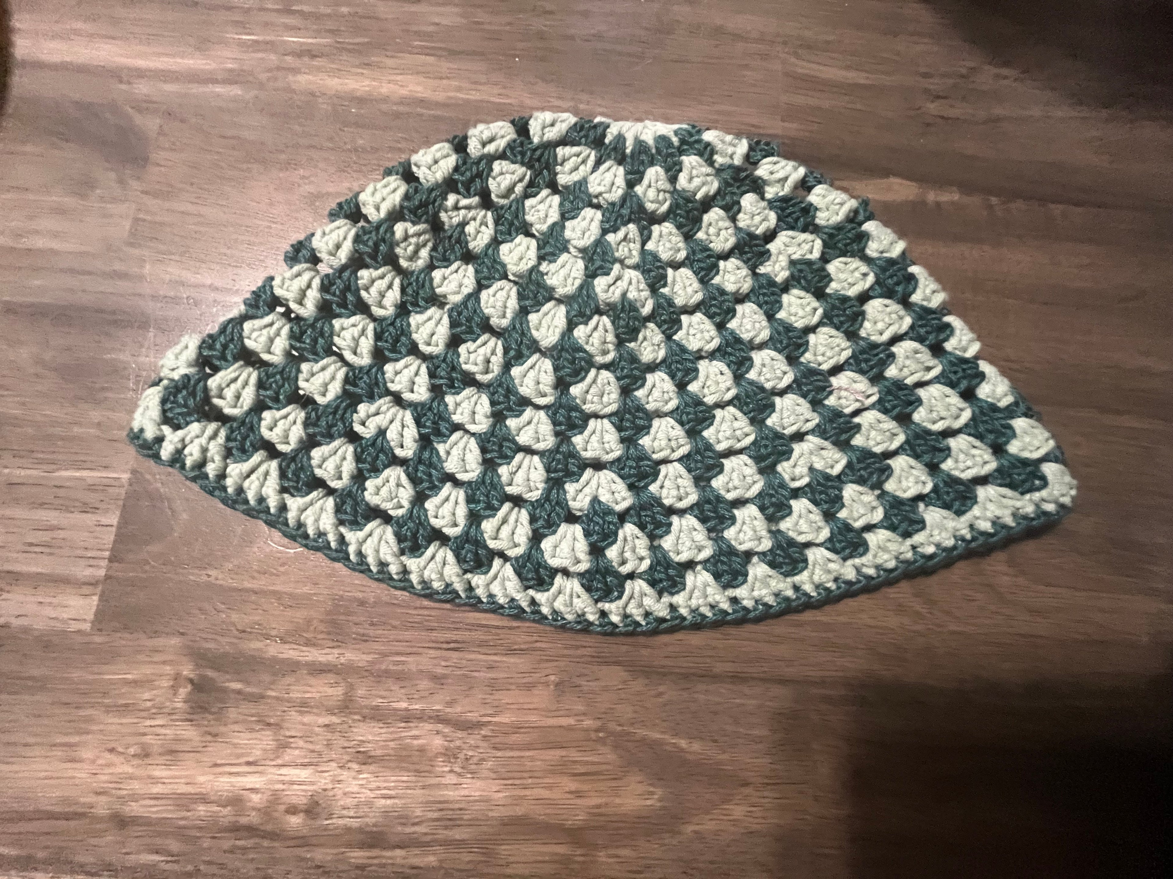 Blue Stripped Bucket Hat